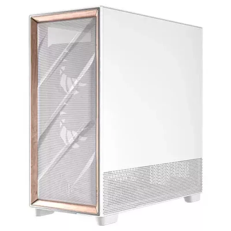 PC-Gehäuse Antec FLUX PRO White EUV Full Tower Weiß