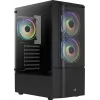 PC-Gehäuse Aerocool Quantum Mesh Midi Tower Schwarz
