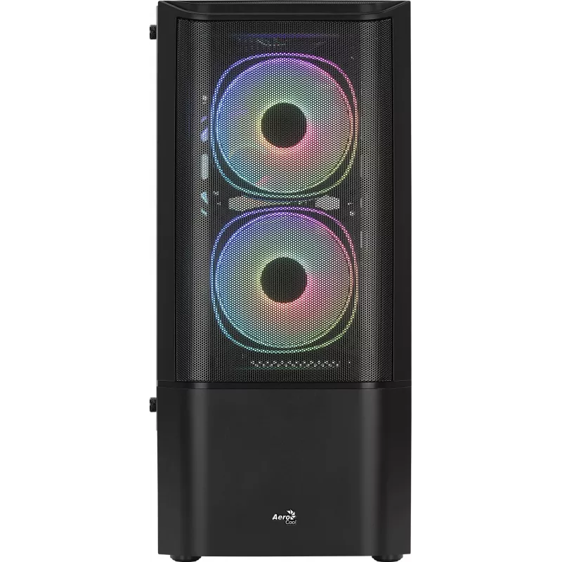 PC-Gehäuse Aerocool Quantum Mesh Midi Tower Schwarz
