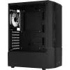 PC-Gehäuse Aerocool Quantum Mesh Midi Tower Schwarz