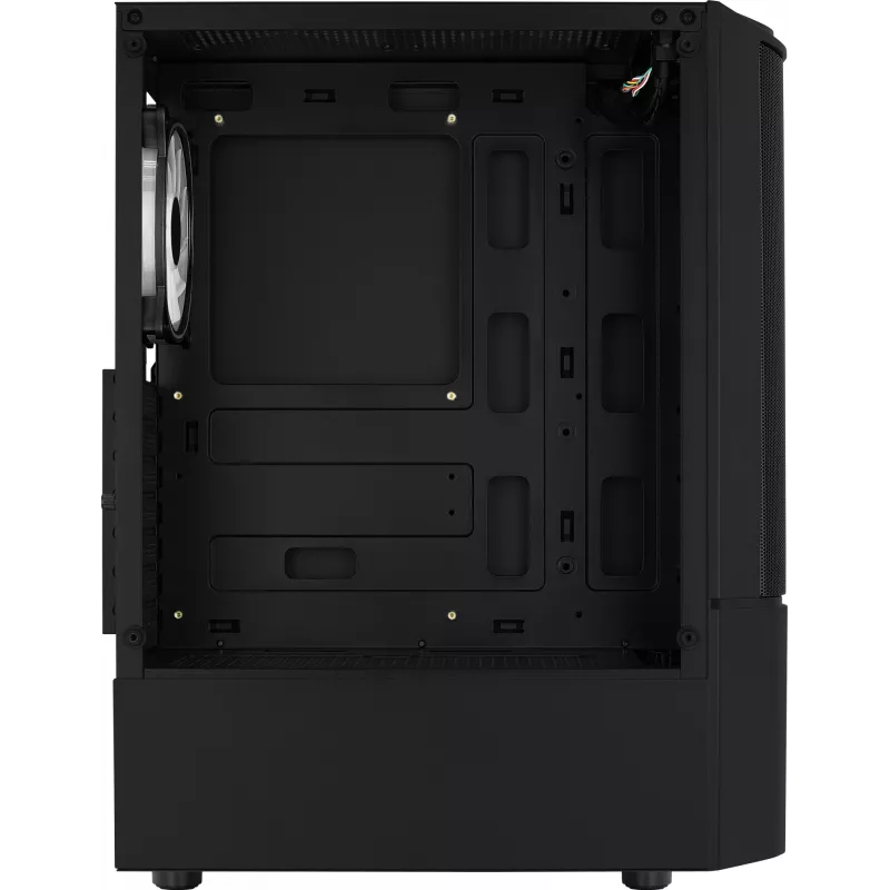 PC-Gehäuse Aerocool Quantum Mesh Midi Tower Schwarz