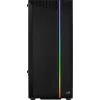 PC-Gehäuse AEROCOOL Bionic Midi Tower — ATX, gehärtetes Glas, 3,5“x2 / 2,5”x4 Einschübe, bis zu 297 mm GPU, 158 mm CPU-Kühler, blaue LED
