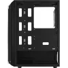 PC-Gehäuse AEROCOOL Bionic Midi Tower — ATX, gehärtetes Glas, 3,5“x2 / 2,5”x4 Einschübe, bis zu 297 mm GPU, 158 mm CPU-Kühler, blaue LED