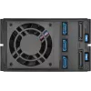 SILVERSTONE Wechselrahmen SST-FS303-12G Schwarz — Wechselrahmen für 3,5-Zoll- oder 2,5-Zoll-Laufwerke