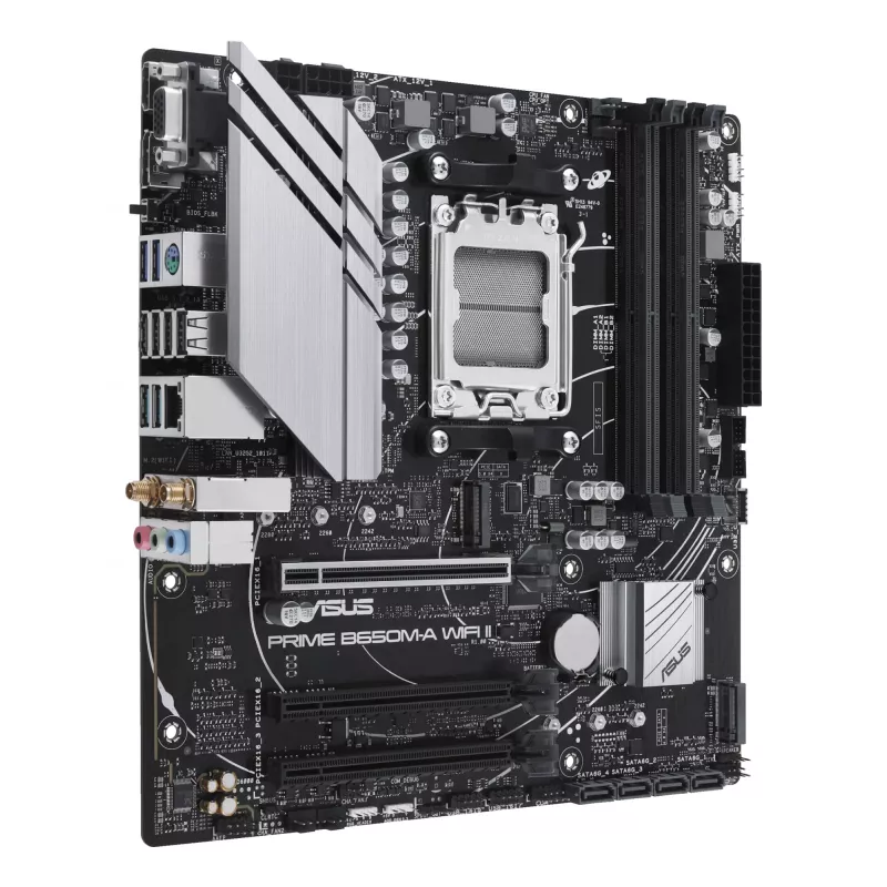 ASUS PRIME B650M-A WIFI II AMD B650 Sockel AM5 micro ATX