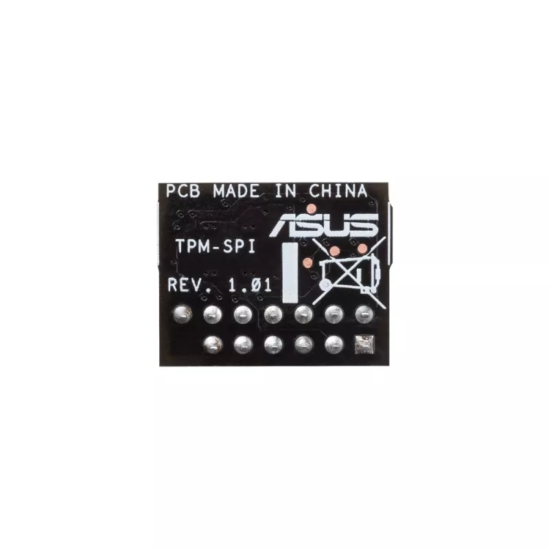 TPM-Modul ASUS TPM-SPI 2.0, Host-Schnittstelle SPI, Breite 16 mm, Tiefe 13 mm