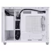 PC-Gehäuse ASUS Prime AP201 MicroATX Mini Tower Weiß — unterstützt microATX, GPU bis 338 mm, 3×3,5-Zoll + 1×2,5-Zoll Laufwerke, USB-A 3.2 Gen1×2, USB-C 3.2 Gen2×1