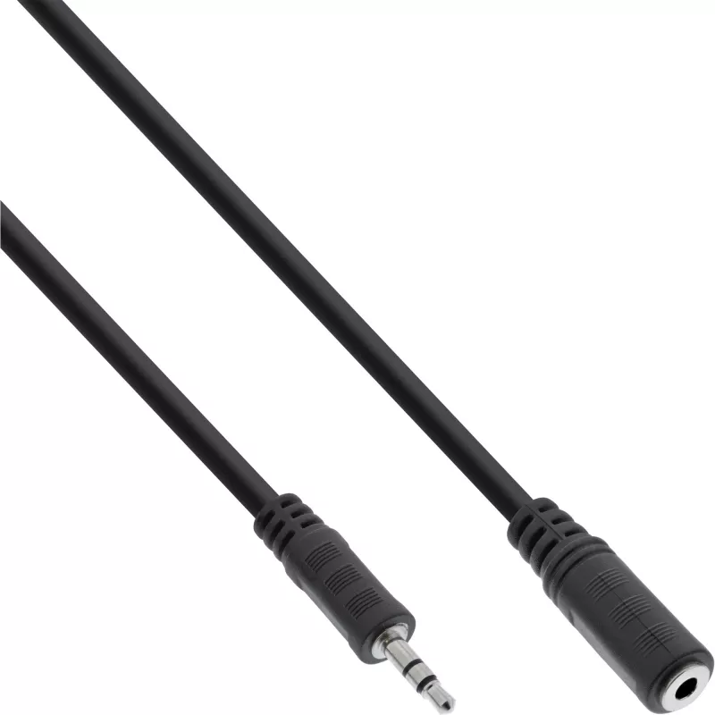 InLine Audiokabel 3,5 mm Klinke Stecker / Buchse 5 m
