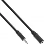 InLine Audiokabel 3,5mm Stereo Stecker / Buchse 1,5m