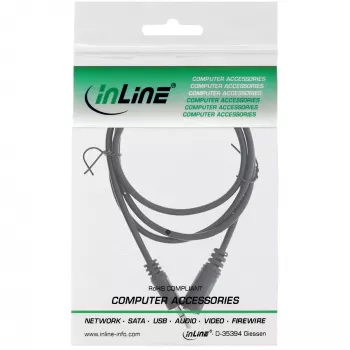 InLine Audiokabel 3,5mm Stereo Stecker / Buchse 1,5m