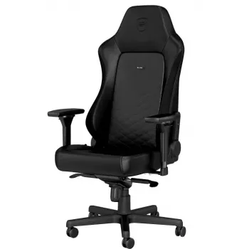 Gepolsterter Sitz noblechairs Hero Schwarz 690mm 670mm 137cm