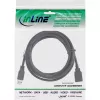 USB 3.2 Gen.1 Kabel Typ A Stecker / Typ B Buchse InLine 35630 3m schwarz