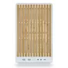 PC-Gehäuse Lian Li A3-mATX Micro Tower Weiß mit Holz-Akzenten — Unterstützung für Micro-ATX/Mini-ITX, ATX/SFX/SFX‑L-Netzteile
