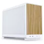 PC-Gehäuse Lian Li A3-mATX Micro Tower Weiß mit Holz-Akzenten — Unterstützung für Micro-ATX/Mini-ITX, ATX/SFX/SFX‑L-Netzteile