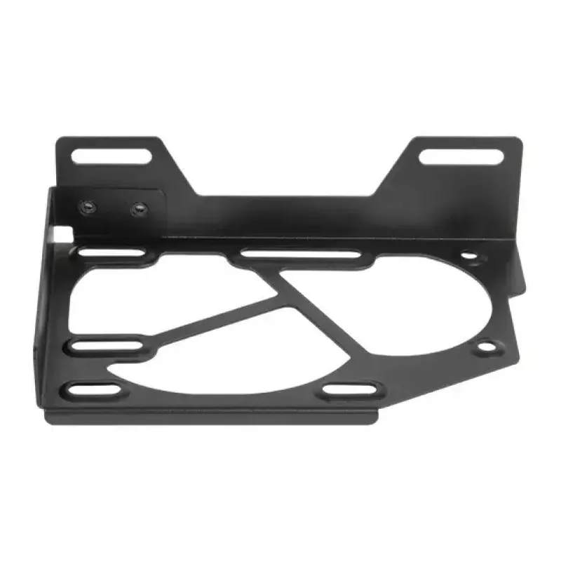 Montageset Silverstone FDP01 Stahl Schwarz 92x142x35mm