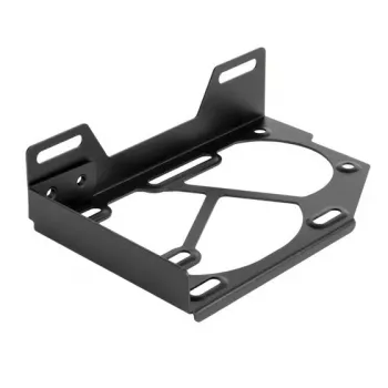Montageset Silverstone FDP01 Stahl Schwarz 92x142x35mm
