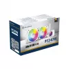 All-in-One-Flüssigkeitskühler Silverstone SST-PF240W-ARGB-V2 12 cm Weiß