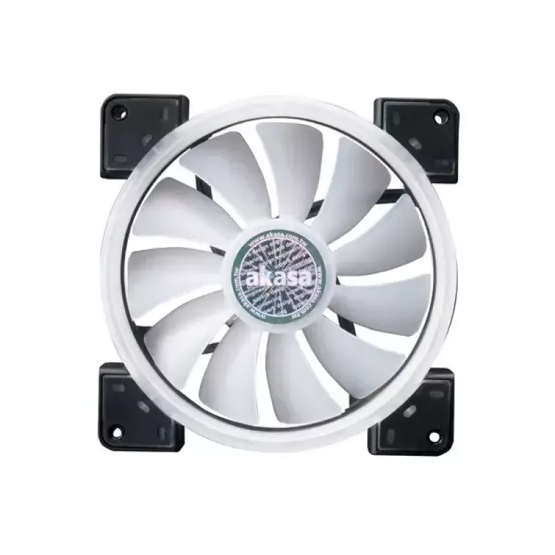 Fan Akasa Vegas TLY 14 cm Schwarz durchscheinend