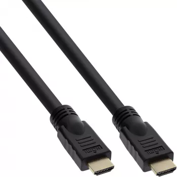 InLine High Speed HDMI-Kabel mit Ethernet Premium 4K2K Stecker/Stecker schwarz 5m