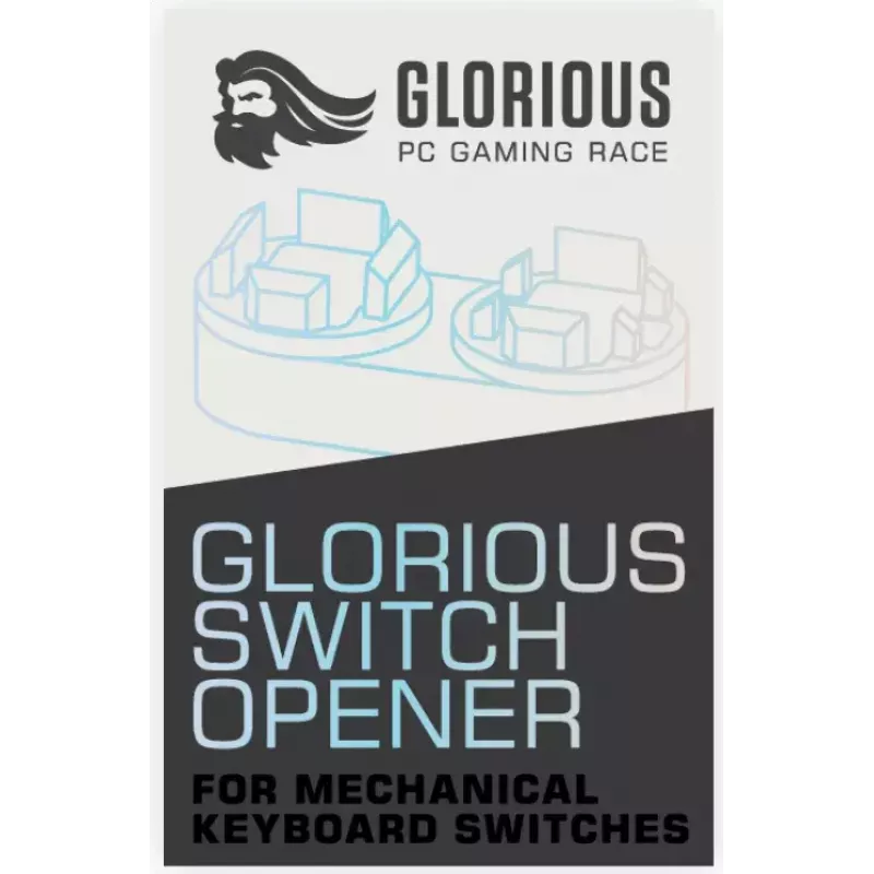 Tastatur Switch Opener Glorious PC Gaming Race GLO-ACC-SO ABS Gelb