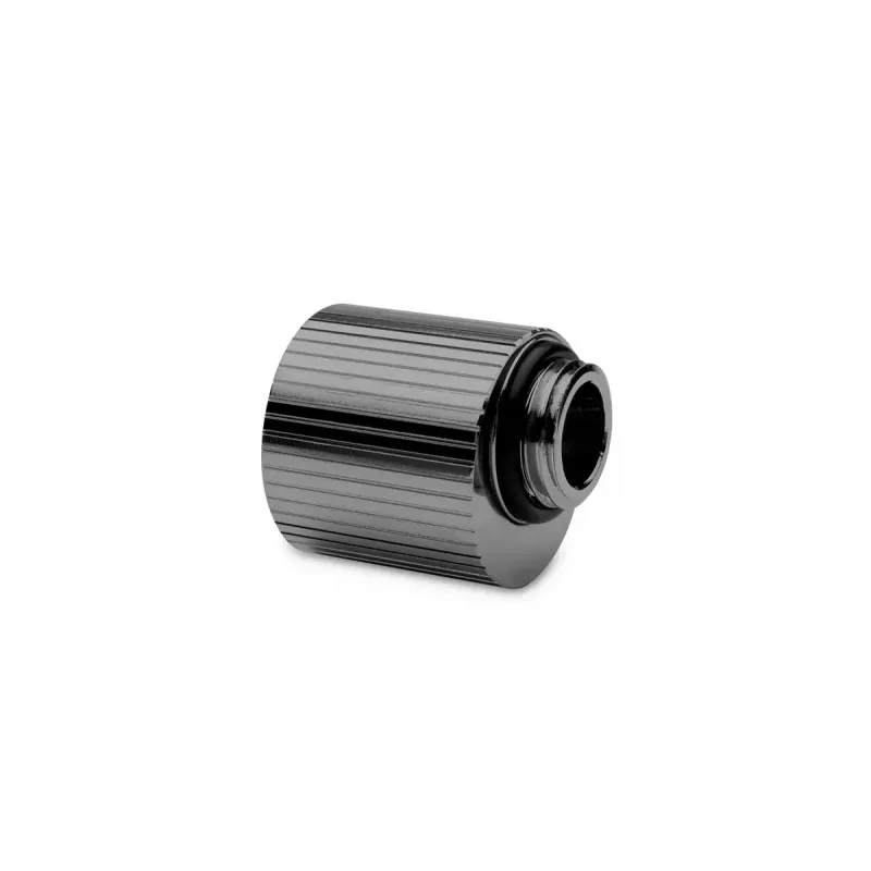 Fitting EK Water Blocks Messing Schwarz Nickel 21 mm