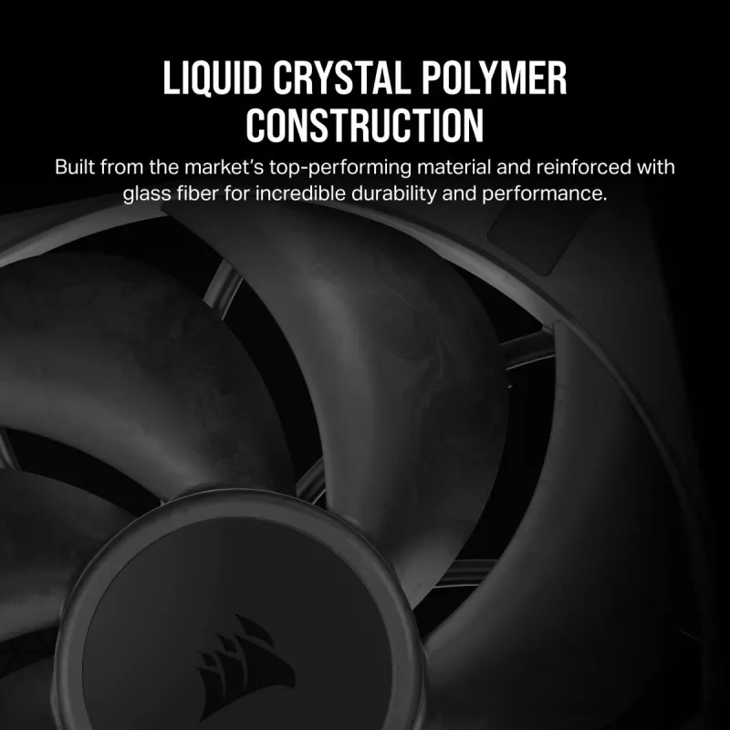 Lüfter Corsair RS120 MAX 12 cm Schwarz 2000 U/min 4,2 mmH2O