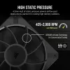 Lüfter Corsair RS120 MAX 12 cm Schwarz 2000 U/min 4,2 mmH2O