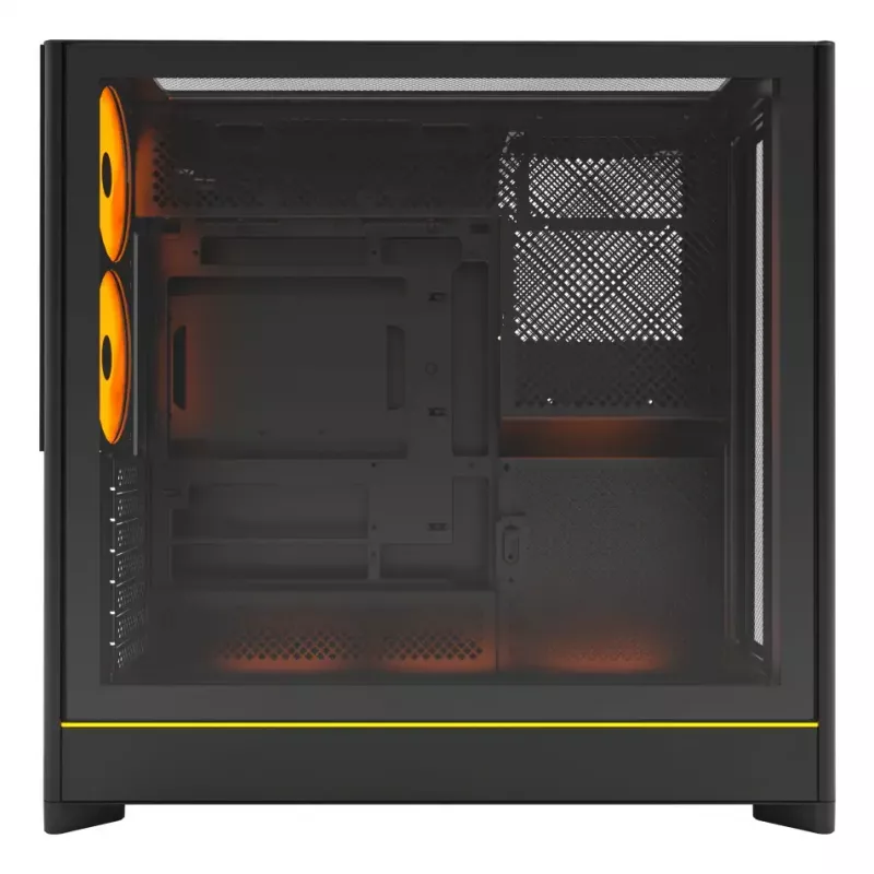 PC-Gehäuse Montech HS01 PRO Midi Tower Schwarz