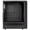 PC Midi Tower Kolink Observatory Lite — Schwarz, Temperglas, ATX/Micro-ITX, 3x120mm vorne, 1x120mm hinten, 190×400×440 mm