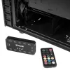 PC Midi Tower Kolink Observatory Lite — Schwarz, Temperglas, ATX/Micro-ITX, 3x120mm vorne, 1x120mm hinten, 190×400×440 mm