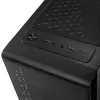 PC Midi Tower Kolink Observatory Lite — Schwarz, Temperglas, ATX/Micro-ITX, 3x120mm vorne, 1x120mm hinten, 190×400×440 mm