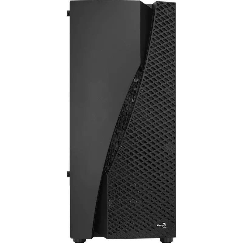 Aerocool WAVEBKV3 ATX PC-Gehäuse aus gehärtetem Glas mit 4xRGB-Lüftern Schwarz