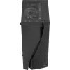 Aerocool WAVEBKV3 ATX PC-Gehäuse aus gehärtetem Glas mit 4xRGB-Lüftern Schwarz