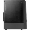 Aerocool WAVEBKV3 ATX PC-Gehäuse aus gehärtetem Glas mit 4xRGB-Lüftern Schwarz