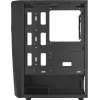 Aerocool WAVEBKV3 ATX PC-Gehäuse aus gehärtetem Glas mit 4xRGB-Lüftern Schwarz