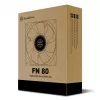 Fan Silverstone FN80 8 cm Schwarz 27.81 cfm 1.86 mmH2O