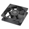 Fan Silverstone FN80 8 cm Schwarz 27.81 cfm 1.86 mmH2O