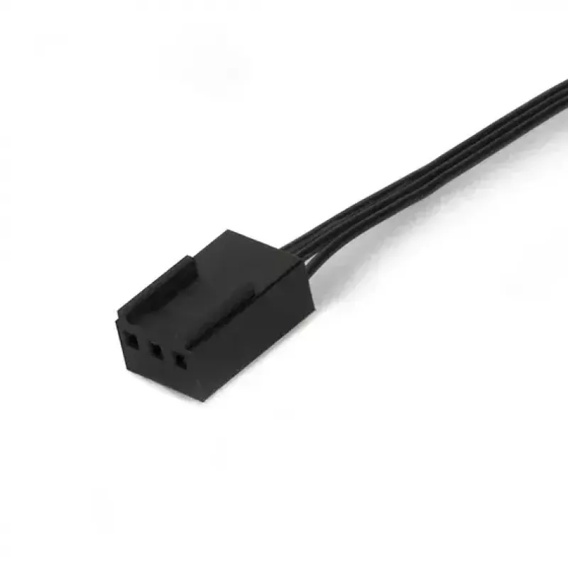 Fan Silverstone FN80 8 cm Schwarz 27.81 cfm 1.86 mmH2O
