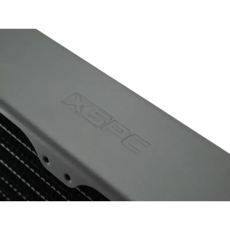 Flüssigkeitskühlungsradiator EXTREME XSPC RX240 Dual Fan Radiator V3, Messing/Kupfer, 240 mm, 2 Lüfter, Schwarz
