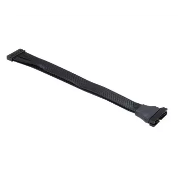 Flachbandkabel Akasa AK-CBUB45-15BK Schwarz 0,15 m 1 Stück
