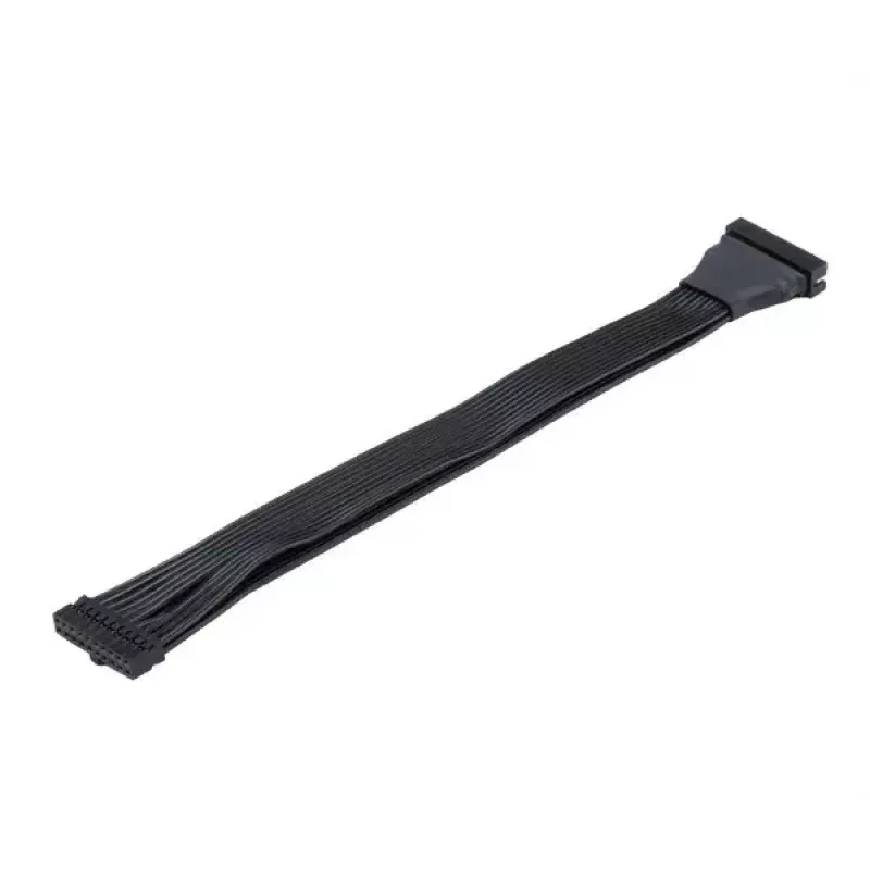 Flachbandkabel Akasa AK-CBUB45-15BK Schwarz 0,15 m 1 Stück