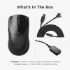 Kabellose Gaming-Maus GLORIOUS Series 2 PRO (für Rechtshänder) – 26.000 DPI, RF Wireless + USB‑C, 4K/8K Hz, 6 Tasten, Schwarz