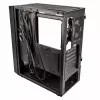 PC-Gehäuse Kolink Inspire K12 ARGB Midi Tower – Schwarz mit transparenter Seite, unterstützt ATX/Micro ATX/ITX, 2x 3,5 Zoll + 2x 2,5 Zoll Einschübe