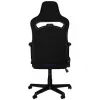 Gepolsterter Sitz Nitro Concepts E250 Schwarz Blue Höhenverstellbar