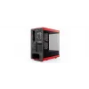 PC-Gehäuse HYTE Y40 Midi Tower Schwarz, Rot
