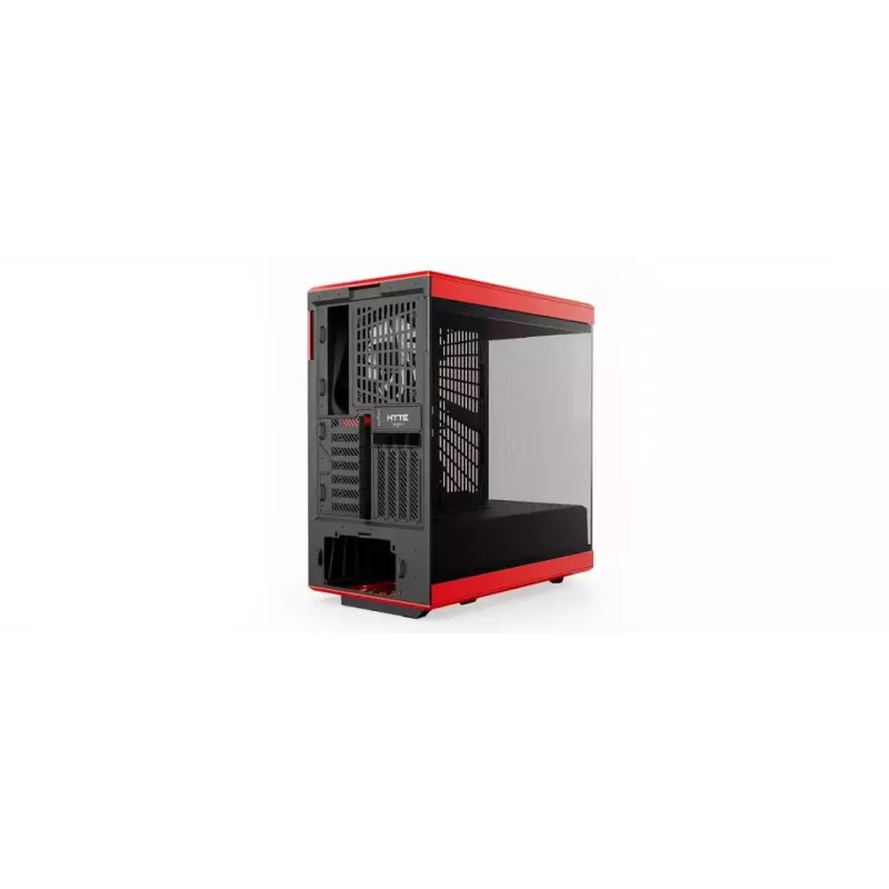 PC-Gehäuse HYTE Y40 Midi Tower Schwarz, Rot