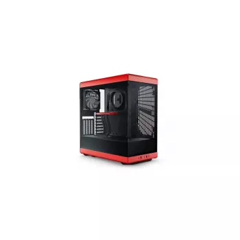 PC-Gehäuse HYTE Y40 Midi Tower Schwarz, Rot