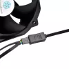 Kabel Silverstone CPF05 0,1 m 4-Pin auf 4-Pin PWM