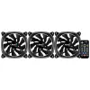 Aerocool ASTRO12PRO Kit 3 Lüfter PC 12cm LED RGB Antivibration Fernbedienung