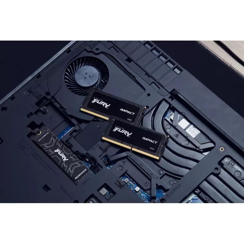 Kingston Technology FURY 16GB 6000MT/s DDR5 CL38 SODIMM Impact XMP